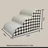 Bedside foam pet stairs with plaid cover, photo 3 of 11