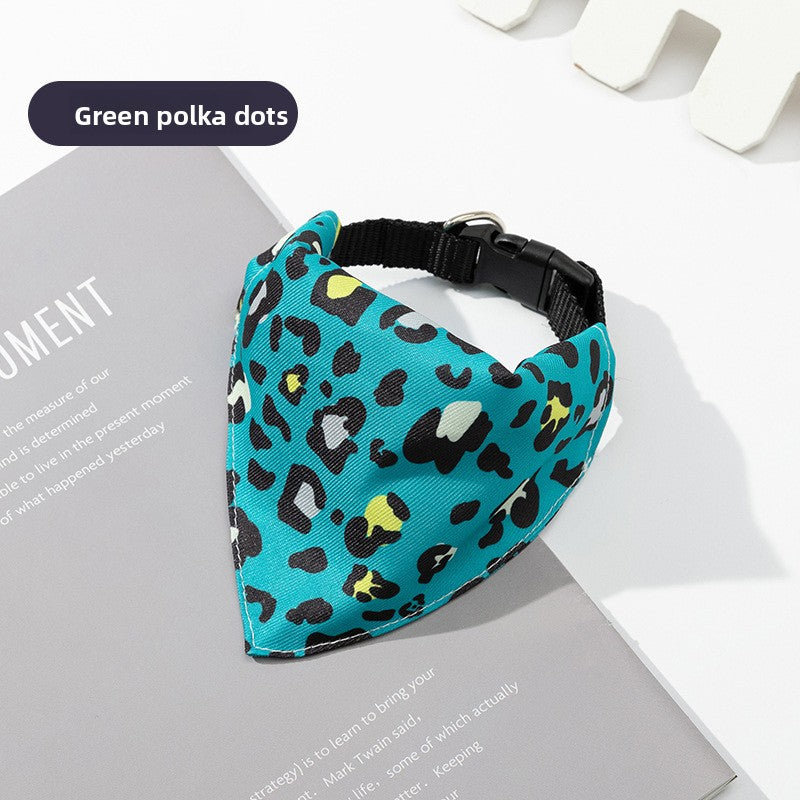 Printed dog bandana scarf, available in 6 colours, sizes Small to Large, image 19