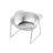 Stainless steel elevated pet bowl with stand - photo 5