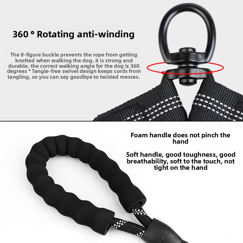 Tangle free twin dog lead shown in bright colour options