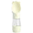 Portable dog water and food cup with strap, photo from another angle