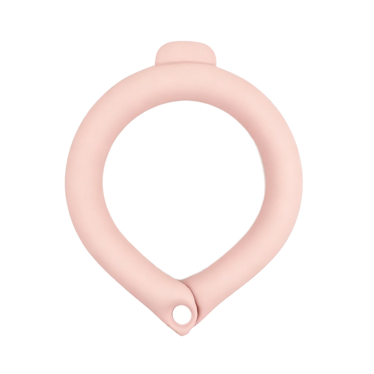 Cooling collar for dogs and cats in Smoke, close-up detail