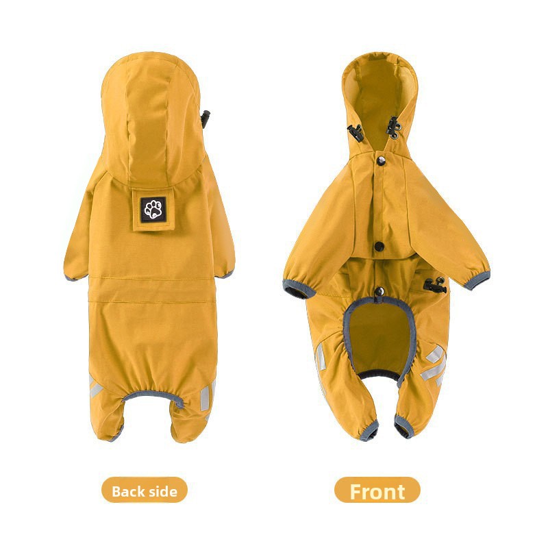 Four leg dog raincoat with lead hole, available in 6 colours, image 6