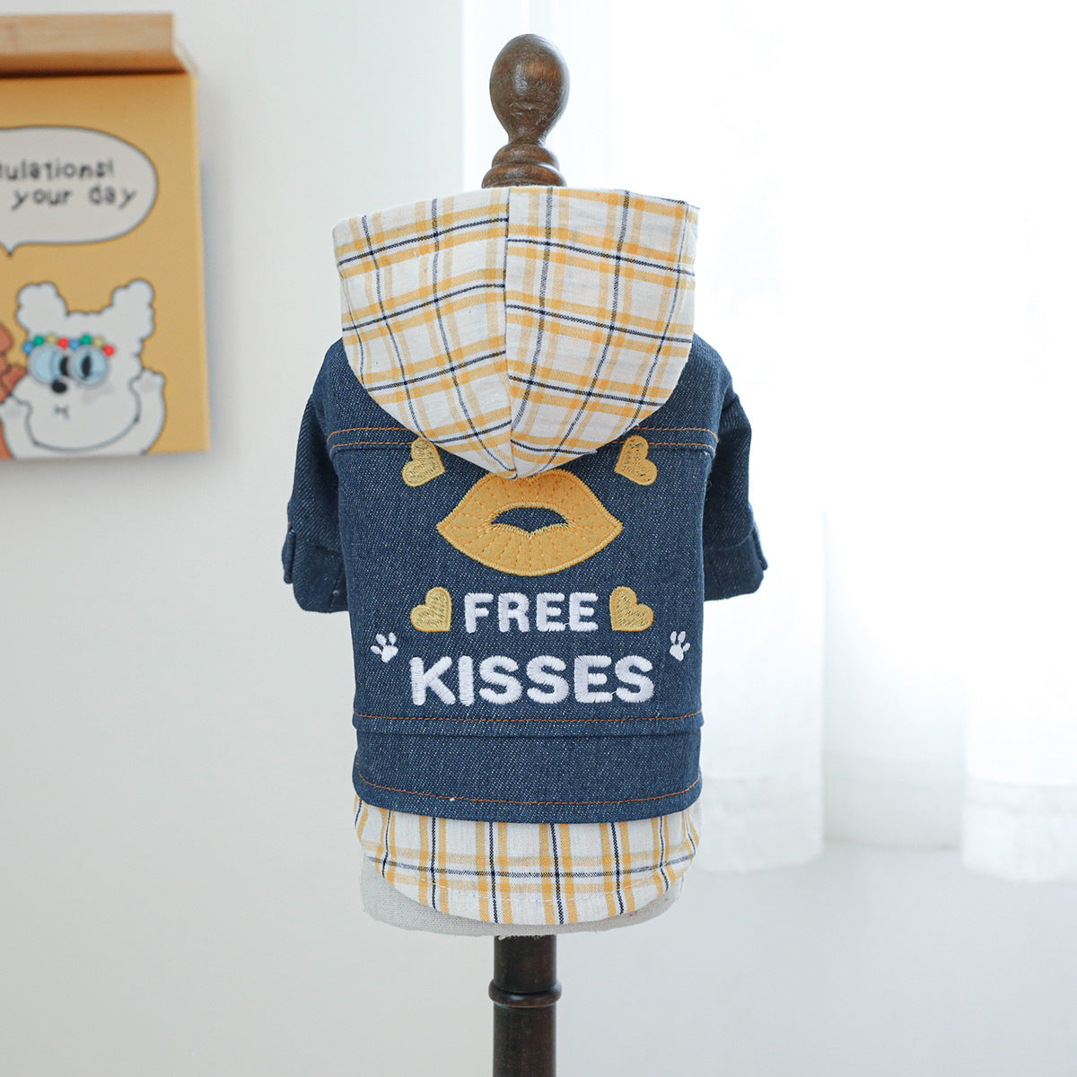 Denim jacket for small dogs and cats, available in 15 colours, image 51