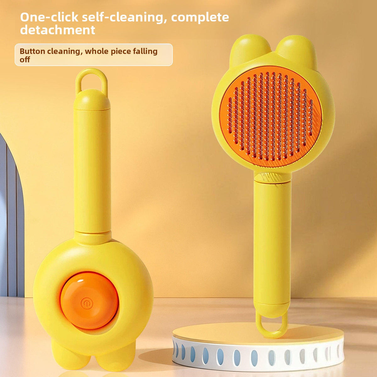 Pet Spray Massage Brush, Anti-Static Mist Comb for Dogs and Cats