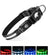 Waterproof light up dog collar with tracker pocket, view 24