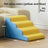 Washable foam pet stairs with gentle slope, photo 10 of 17