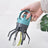 Dog poop picker with claw grabber and bag dispenser, shown in 2 colours and styles