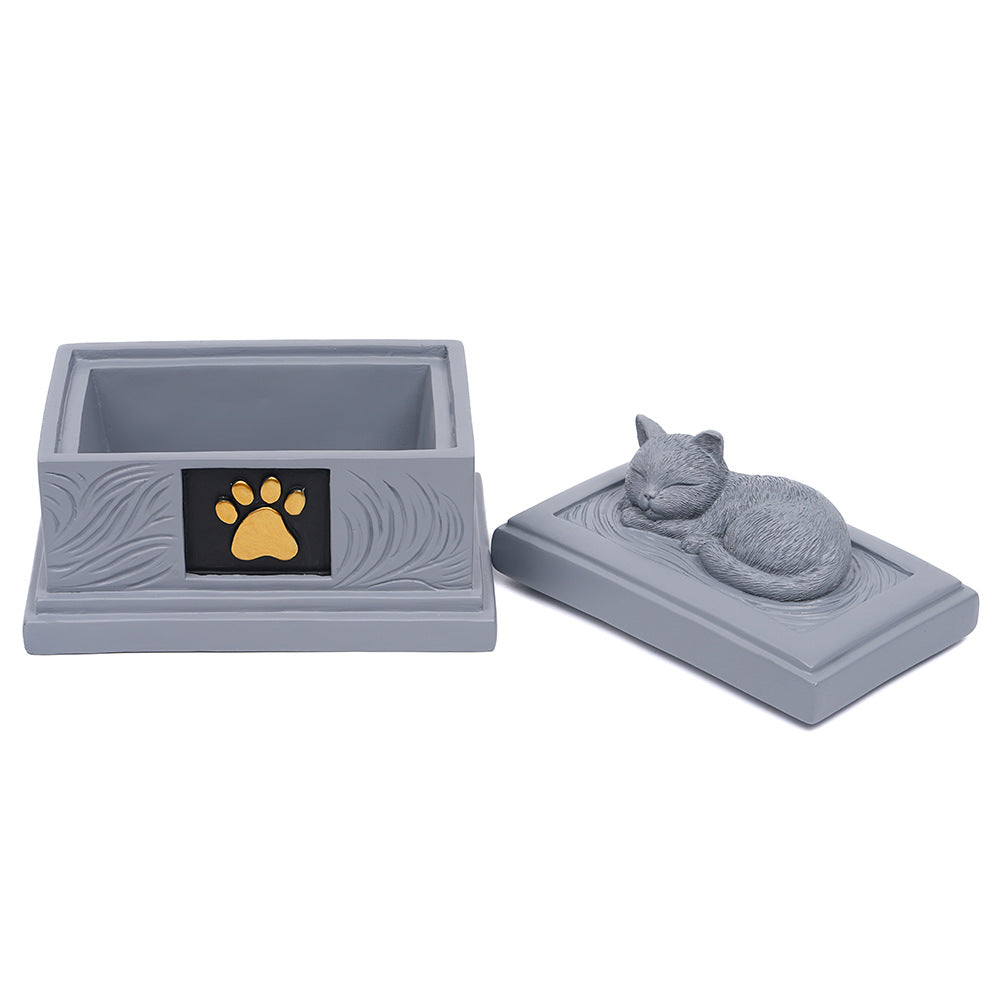 Resin Pet Memorial Urn