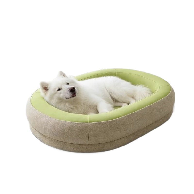 Waterproof Tear-Resistant Pet Bed Mat with Cool Mat Option