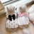 Summer pet dress with lead ring for dogs and cats, image 3