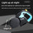 Dual retractable dog lead with LED light for two dogs, product image 3