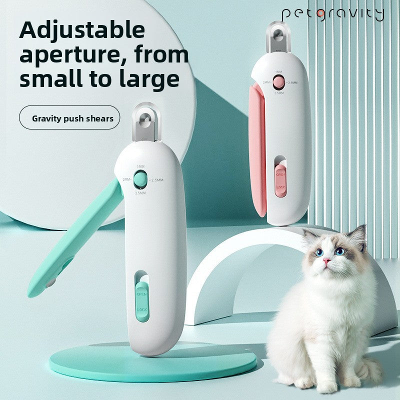 Adjustable Hole Nail Clippers for Cats, Dogs and Rabbits