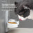 Adjustable Height Ceramic Pet Food Bowl for Cats and Dogs in Blue and Pink, Brown or Grey