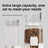 Split-Type Pet Feeder and Waterer with Cat Ear Water Dispenser and Dry-Wet Separation