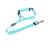 Adjustable nylon pet tether lead in 12 colour options