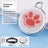 Lightweight Bluetooth pet tracker tag for dog and cat collars, view 12