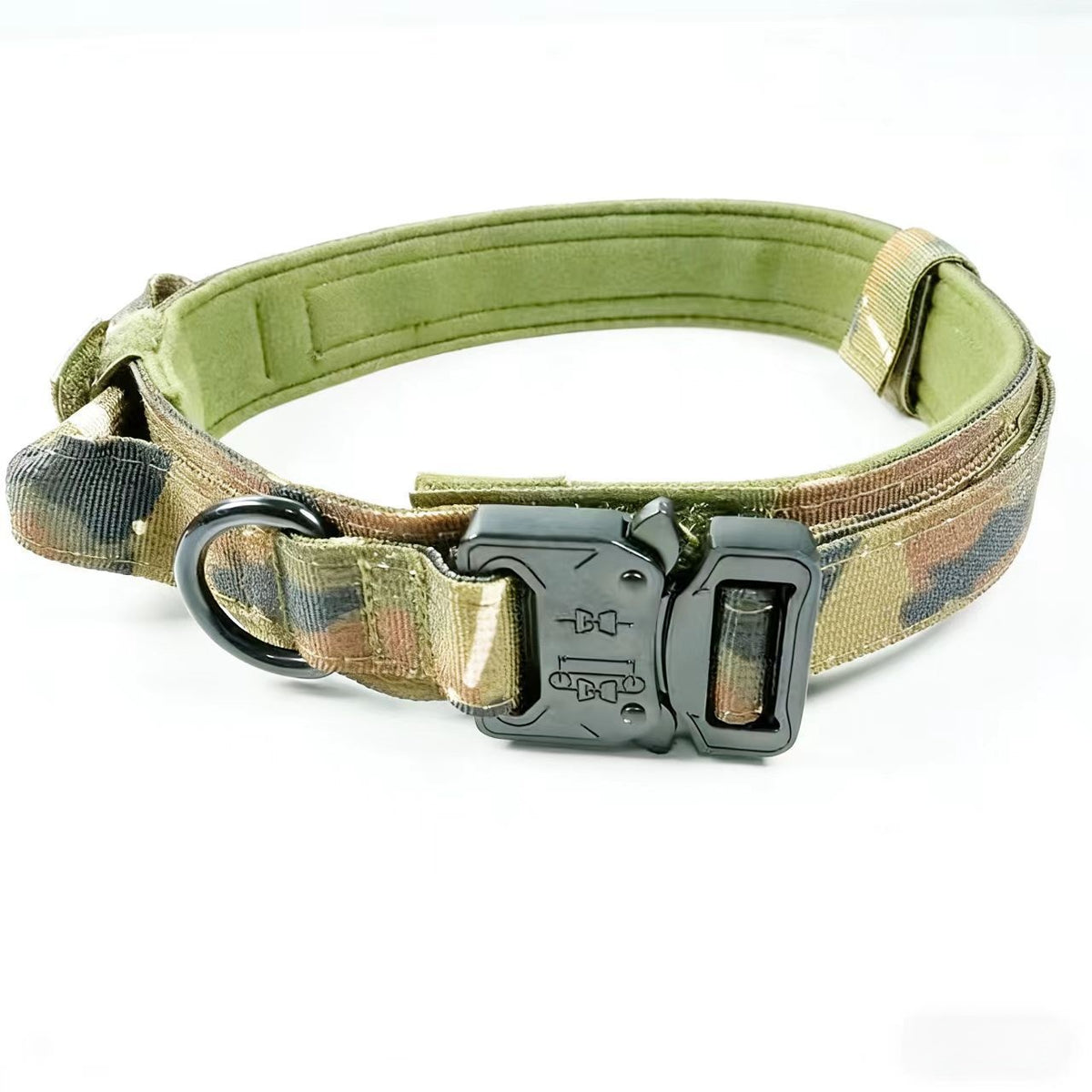 Tactical nylon dog training collar with control handle, product image 15