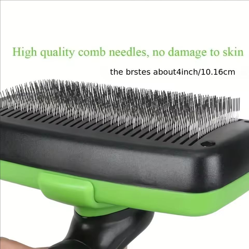 Self-Cleaning Pet Hair Removal Comb for Dogs and Cats