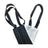 Black fleece lined rear support harness for senior dogs, product image 5
