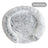 Fluffy round nest pet bed in many colours in Emerald Green, extra detail view