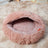 Round plush pet bed for dogs and cats, donut nest, view 17
