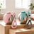 Round stainless steel pet water bottle