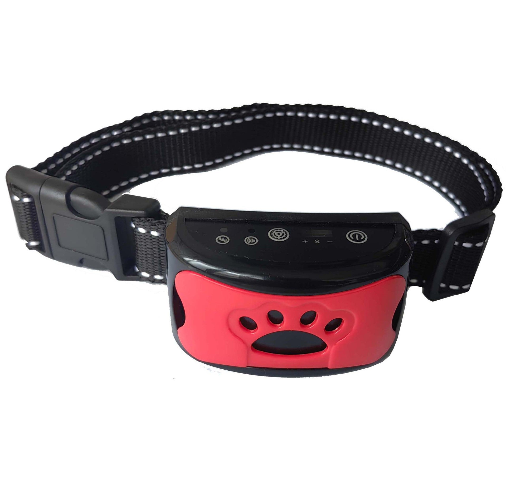 Rechargeable vibration anti-bark dog collar in bright colour, product image 11