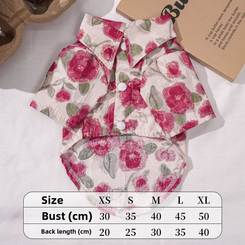 Summer shirt and vest for cats and small dogs, available in 21 styles, image 6