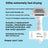 Quiet Pet Hair Dryer and Grooming Brush with Overheat Protection