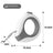 Dual head retractable lead for walking two pets, product image 8