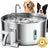 304 Stainless Steel 7L Pet Water Fountain with Detachable Design and Faucet Options