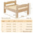 Solid wood pet bed for cats and small dogs, additional product photo