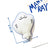 Ray shaped soft plush dog toy with long tail and squeaker - photo 19