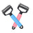 Double-Sided Stainless Steel Detangling Comb with Non-Slip Grip