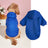 Classic hooded jumper for dogs and cats in White, side view