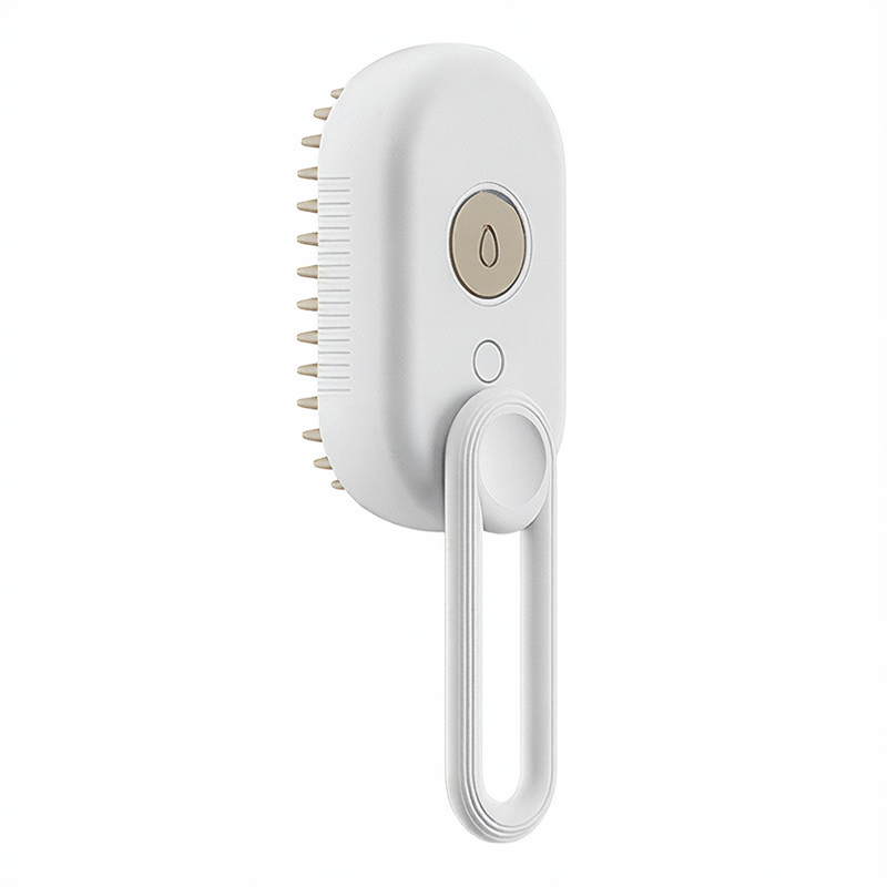 Electric Pet Spray Grooming Brush, Gentle Mist Massage Comb