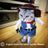 Cowboy denim look hooded jumpsuit for dogs and cats, in Denim Cowboy, image 1