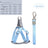 Adjustable vest harness for dogs shown in Style 2 pastel colours