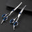6 Inch Stainless Steel Dog Grooming Scissors, Straight and Curved
