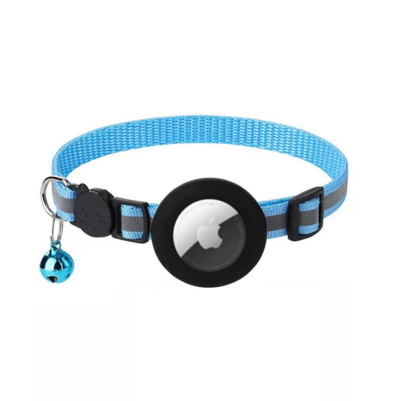 Reflective silicone AirTag holder for pet collars, tag not included, product image 11
