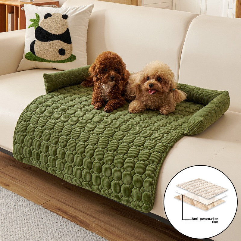 Thick square pet sofa cushion bed for dogs and cats, photo 9 of 23