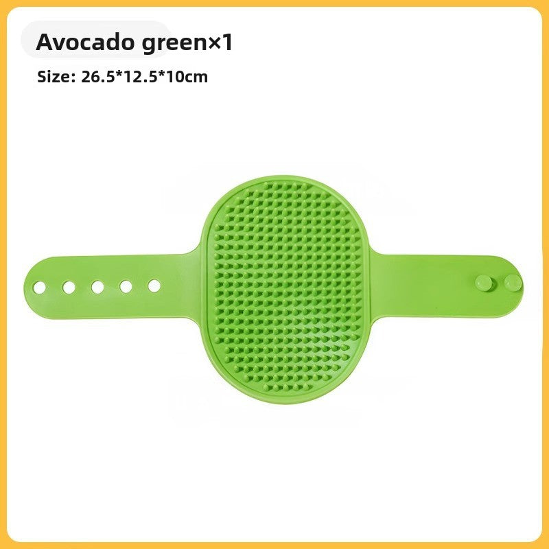 Cat Self-Grooming Scratcher and Silicone Massager