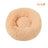 Round Plush Donut Bed for Dogs and Cats, Calming Nest, Washable, 40-80cm, 12 Colours