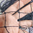 Steel wire reinforced balcony safety net for cats