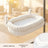 Window Mounted Cat Bed with Suction Cups, Warm Plush Perch