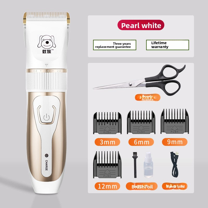 Quiet rechargeable pet hair clipper, photo 10 of 17