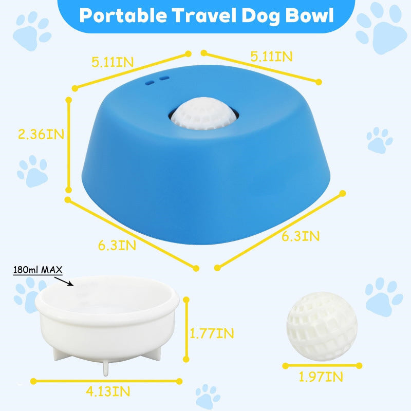 Dog Slow Feeder Lick Bowl