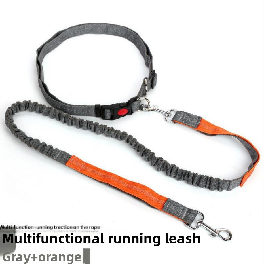 Hands-free stretch running lead for dogs in 4 colour options