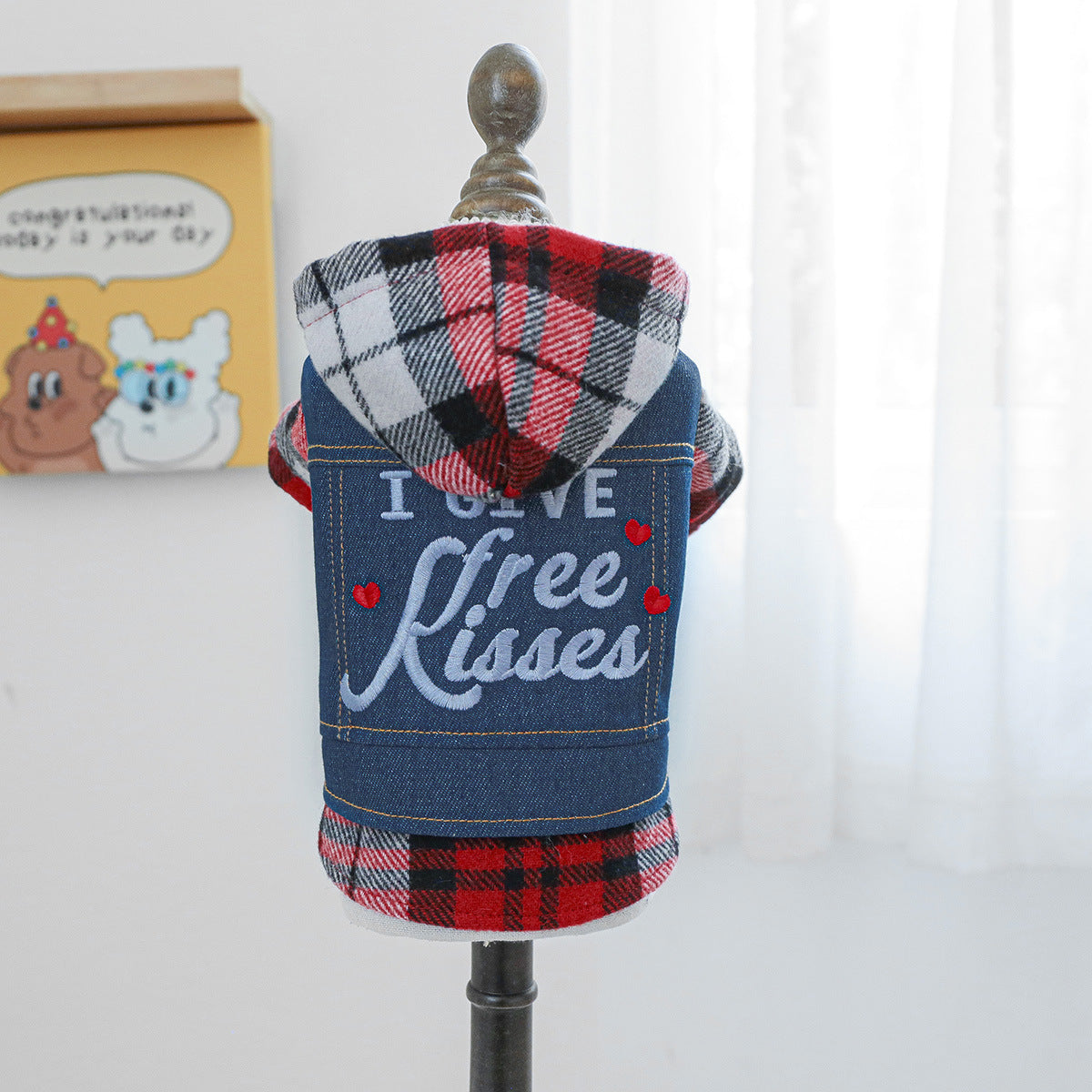 Denim jacket for small dogs and cats, available in 15 colours, image 31